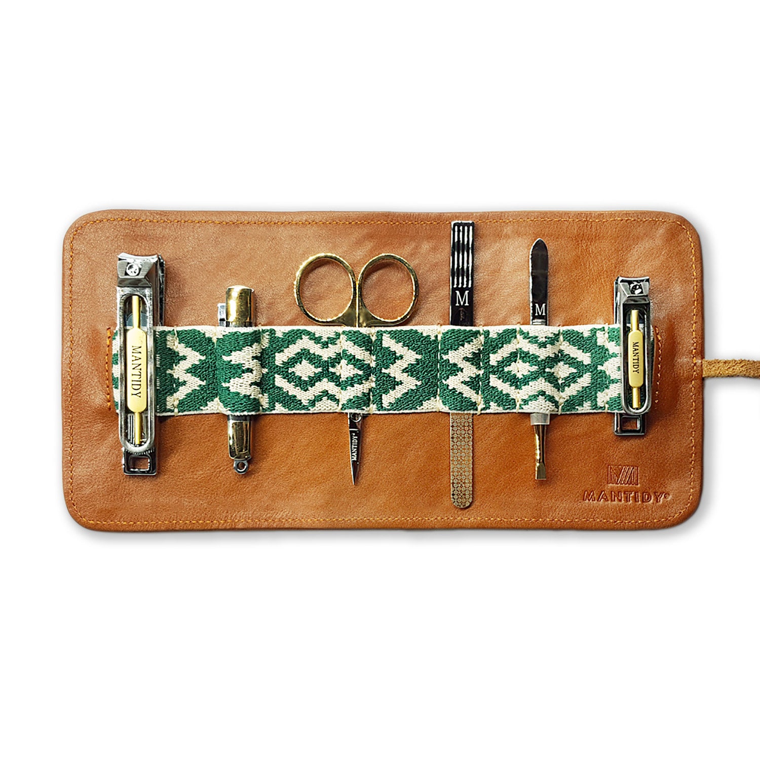 Mantidy Herringbone Handwoven Grooming Roll